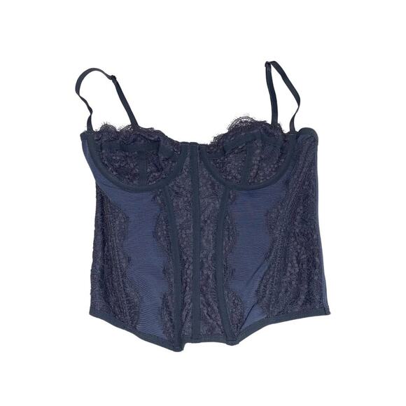 Out From Under Women's Modern Love Corset Size M 6 8 Fairygrunge Romantic Lace - Picture 1 of 9